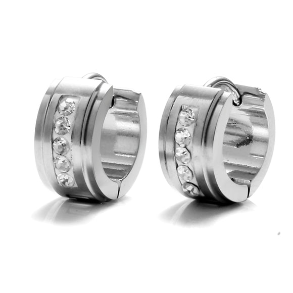 Stainless steel Jewelry Crystal Earrings