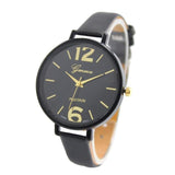 Women Faux Leather Quartz Wrist Watch