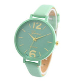 Women Faux Leather Quartz Wrist Watch
