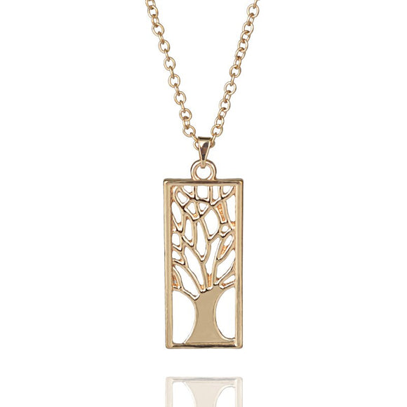 Square tree Necklace