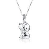 Sterling Silver Dog Pendant Necklace