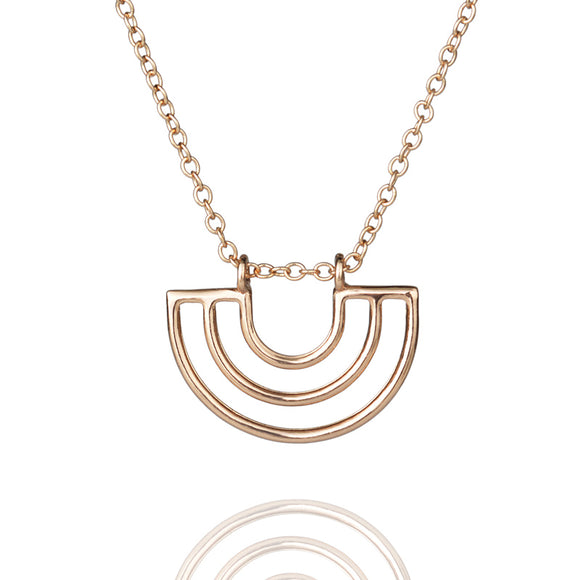 geometric necklace for women