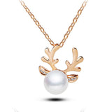 silver and gold crystal necklace